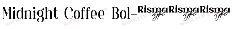 Midnight Coffee Bol字体转换